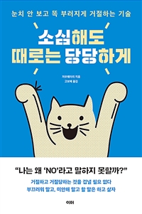 소심해도 때로는 당당하게 - 눈치 안 보고 똑 부러지게 거절하는 기술 (커버이미지)