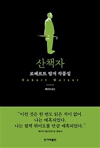 산책자 - 로베르트 발저 작품집 (커버이미지)