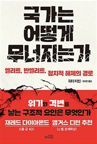 국가는 어떻게 무너지는가 - 엘리트, 반엘리트, 정치적 해체의 경로 (커버이미지)