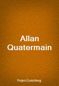 Allan Quatermain (커버이미지)