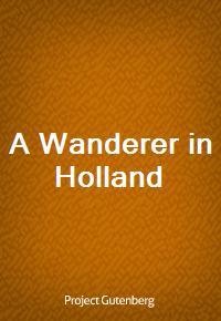 A Wanderer in Holland (커버이미지)