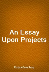 An Essay Upon Projects (커버이미지)