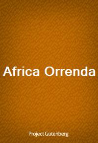 Africa Orrenda (커버이미지)