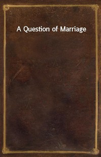 A Question of Marriage (커버이미지)