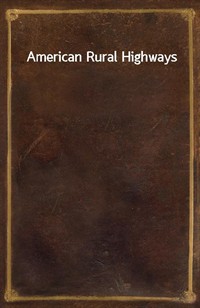 American Rural Highways (커버이미지)