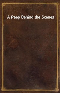 A Peep Behind the Scenes (커버이미지)