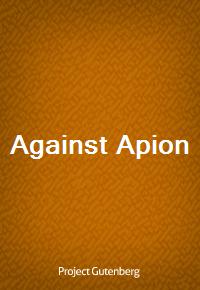 Against Apion (커버이미지)