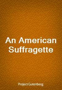 An American Suffragette (커버이미지)