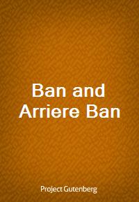 Ban and Arriere Ban (커버이미지)