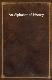 An Alphabet of History (커버이미지)