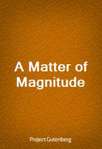 A Matter of Magnitude (커버이미지)