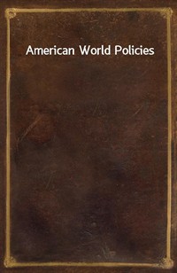 American World Policies (커버이미지)