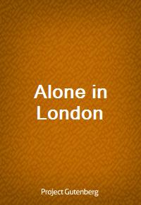 Alone in London (커버이미지)