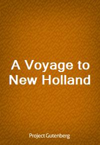 A Voyage to New Holland (커버이미지)