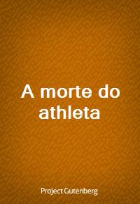 A morte do athleta (커버이미지)