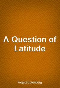 A Question of Latitude (커버이미지)