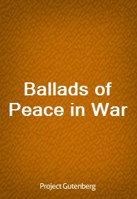 Ballads of Peace in War (커버이미지)