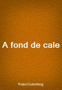 A fond de cale (커버이미지)