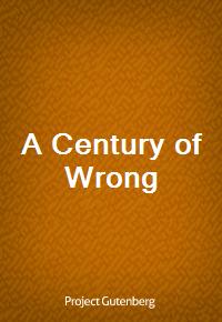 A Century of Wrong (커버이미지)