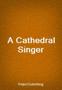 A Cathedral Singer (커버이미지)